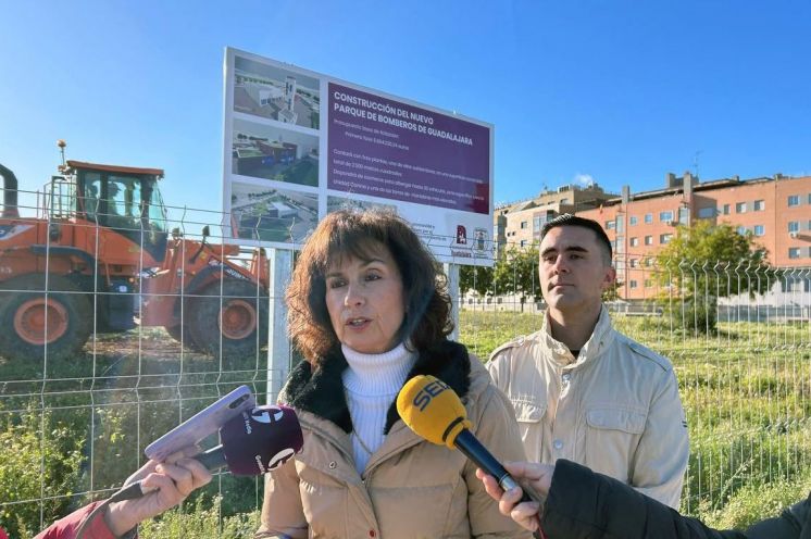 Comienzan, “por fin”, las obras del nuevo parque de bomberos que Alberto Rojo programó y dejó licitadas en su mandato
