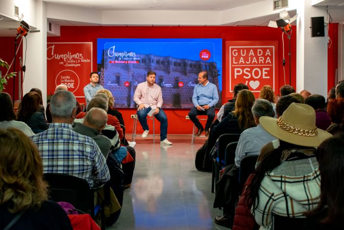 El PSOE ha destacado que las inversiones del Gobierno regional “se multiplicarán por cuatro” en Guadalajara el año próximo con respecto al principio de legislatura