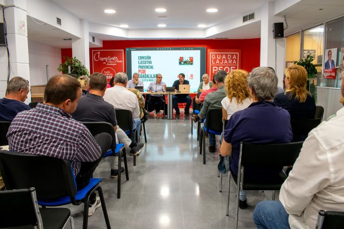 El PSOE Guadalajara programa una serie de encuentros comarcales para “consolidar al partido como el que mejor representa a nuestra provincia”