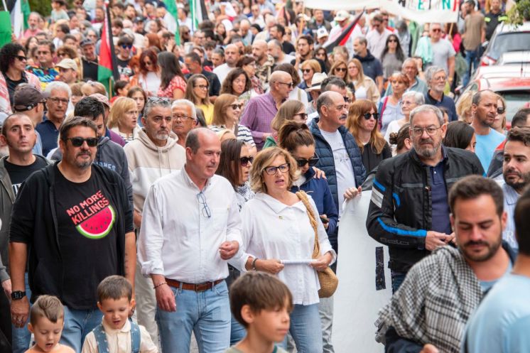 El PSOE se une al grito multitudinario de Guadalajara contra el genocidio de Gaza
