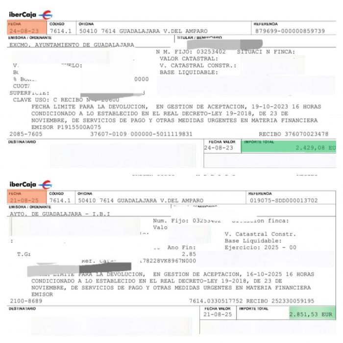El PSOE pide a Guarinos la reducción del IBI para 2026: “Se le está haciendo la legislatura muy larga y a la ciudadanía muy cara”