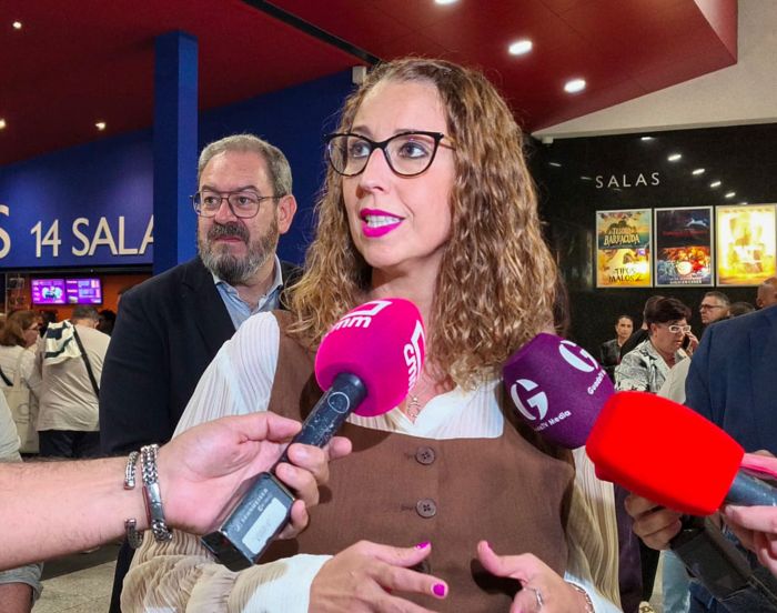 Sara Simón considera “demoledor” que un proyecto “tractor” como la Ciudad del Cine se instale en Toledo y no en Guadalajara por el “sectarismo” de Guarinos