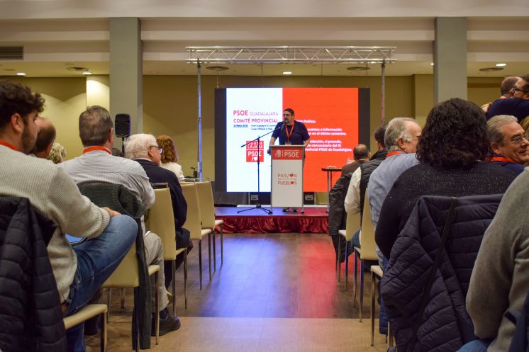 El Comité Provincial de PSOE Guadalajara aprueba una moción en apoyo a los agricultores de la provincia afectados por las últimas inundaciones